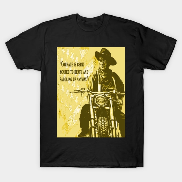 John_Wayne T-Shirt by Anung